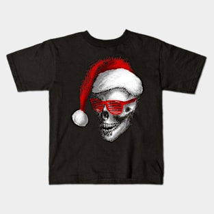 Santa Skull Kids T-Shirt